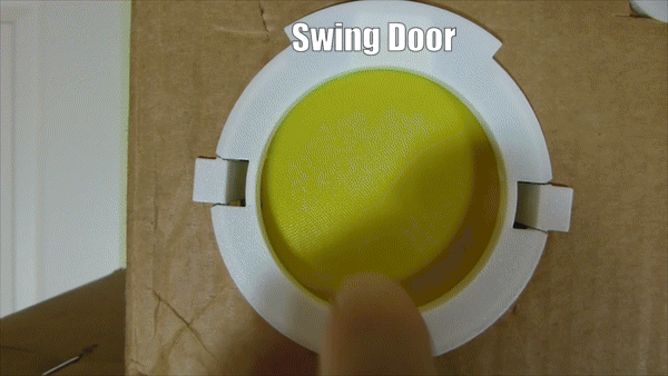 on-target bullseye door