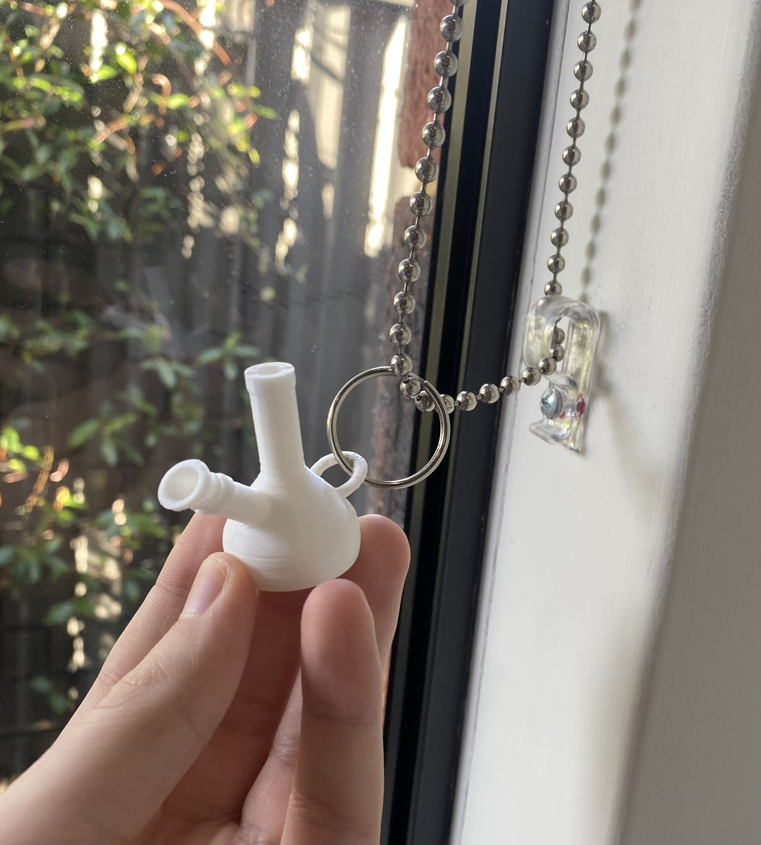 Mini bong keychain