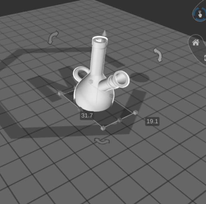 Miniatura 2 do modelo 3D Mini bong keychain