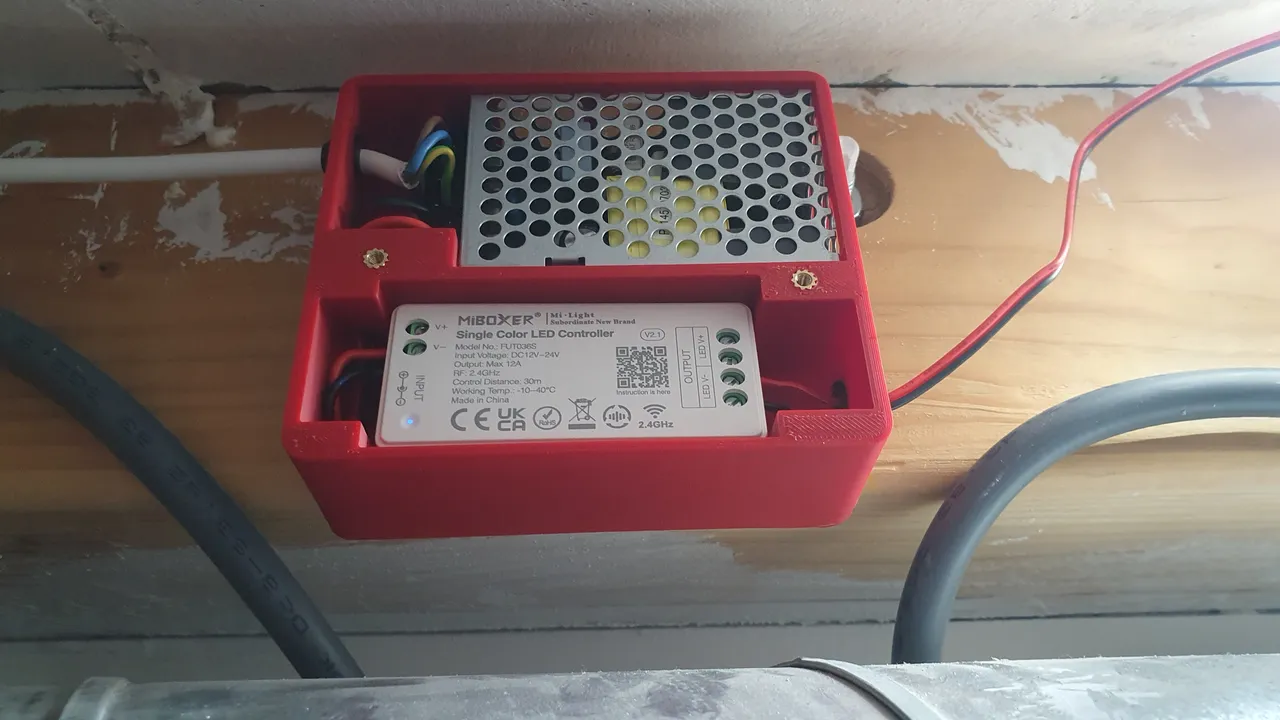 Led strip power box by Dennis | Download free STL model | Printables.com