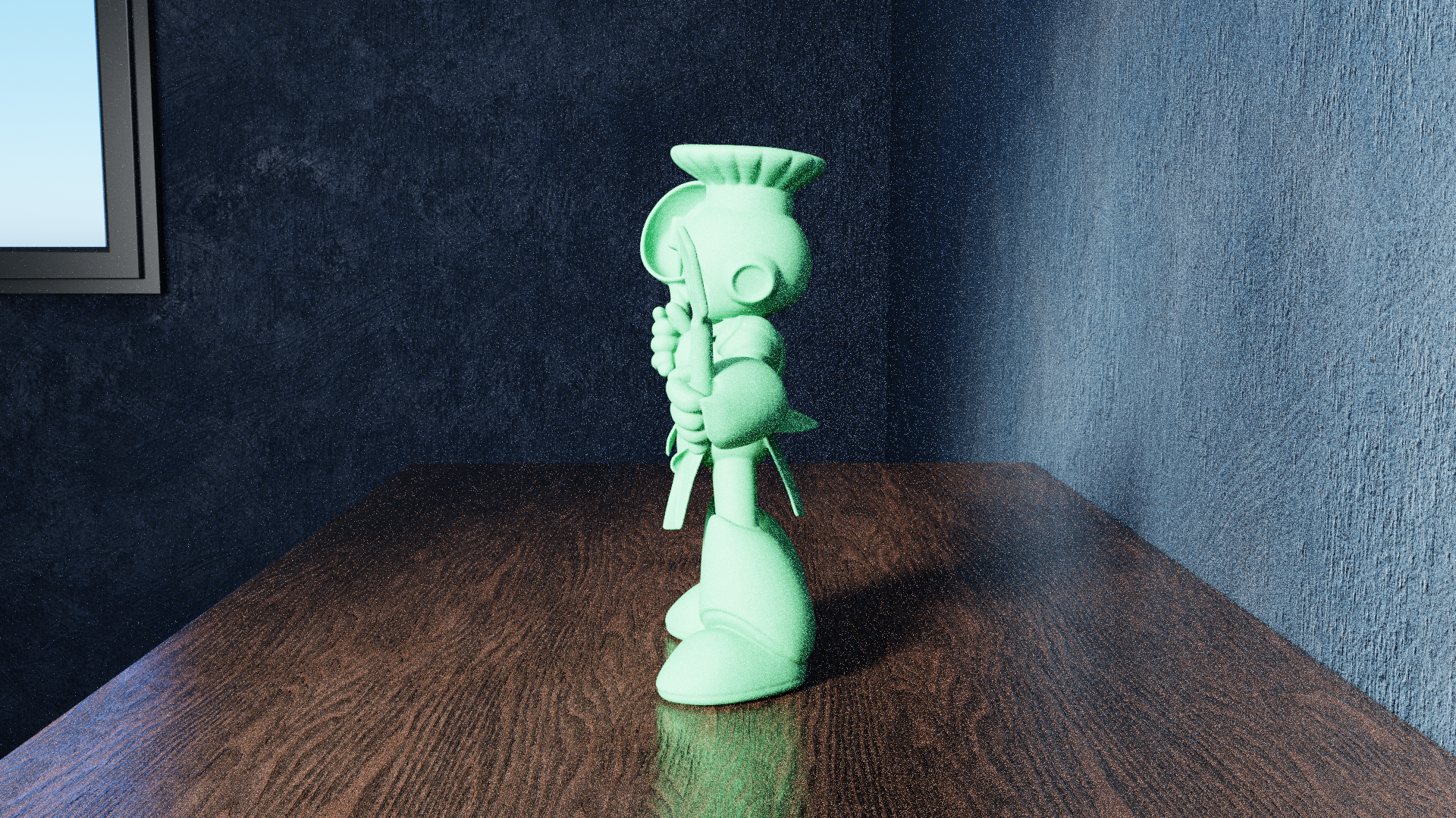 Miniatura 6 do modelo 3D Chef Megaman