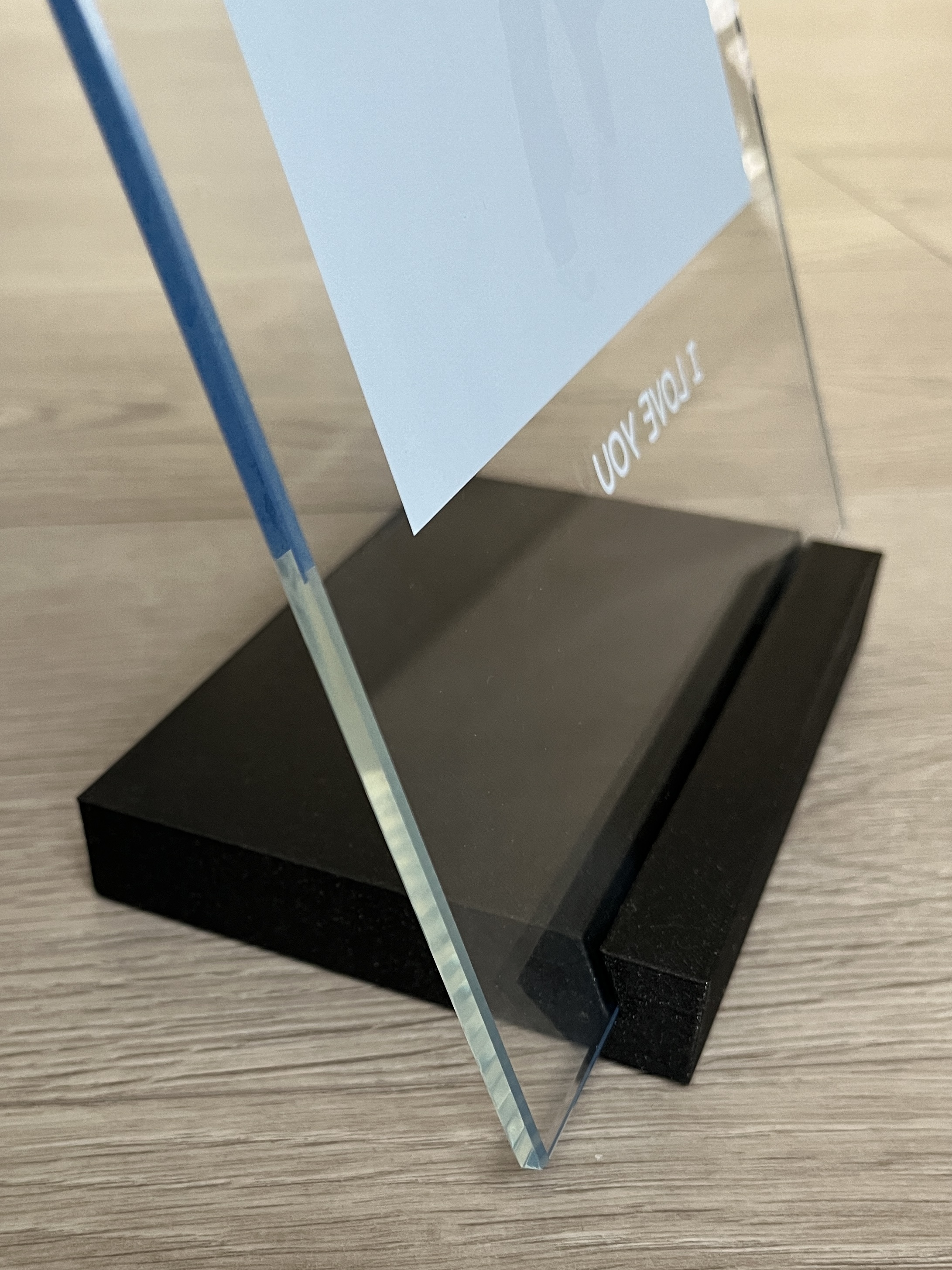 OnGlazz/glass picture stand