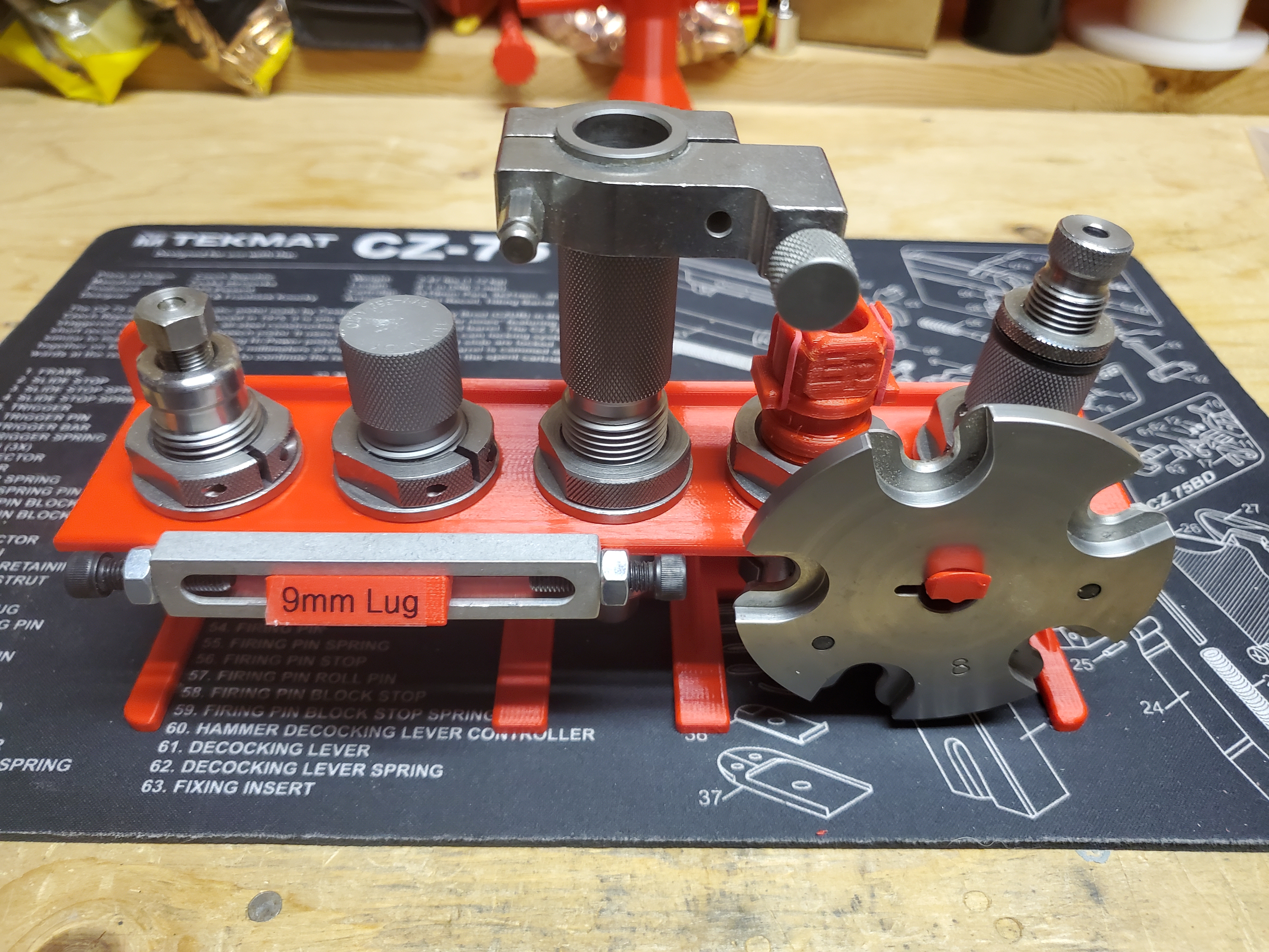 Hornady Reloading Die Organizer for Pegboard