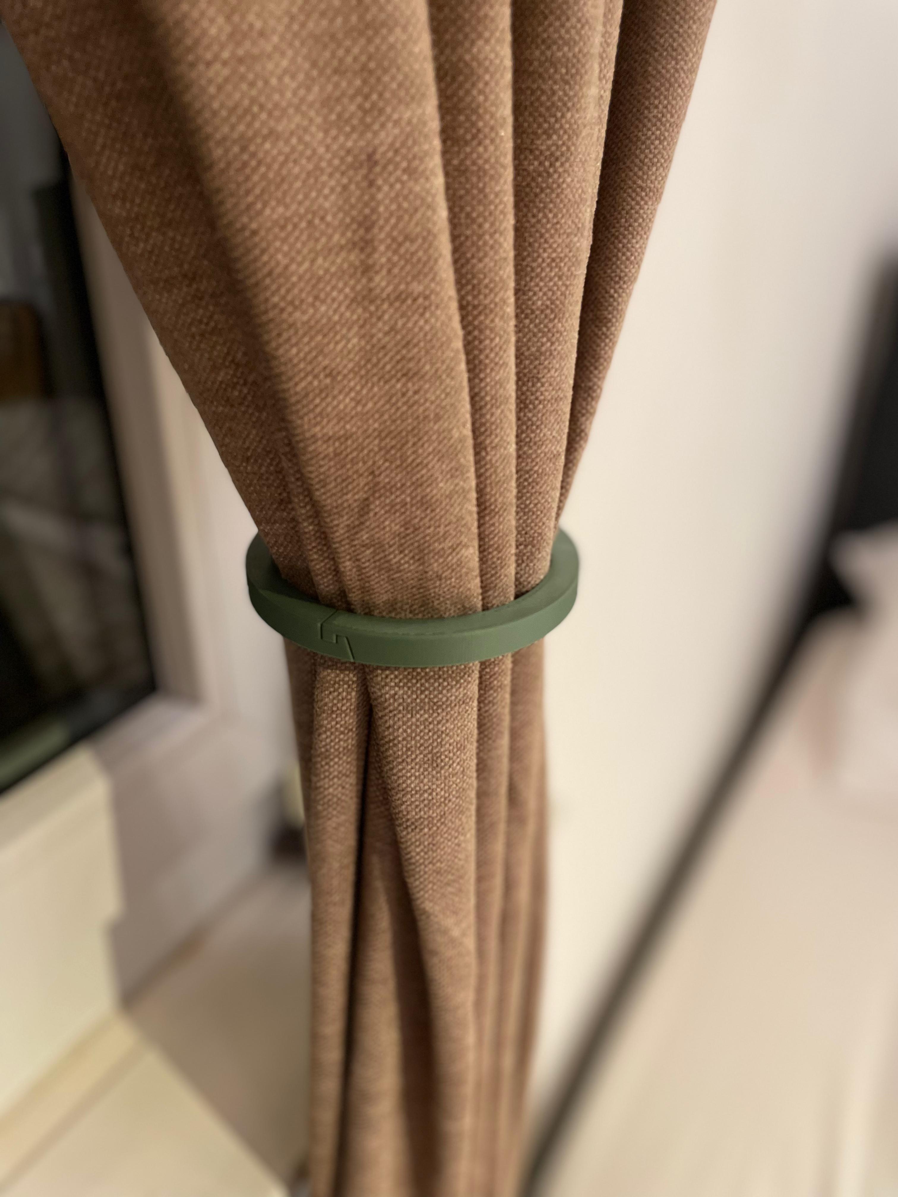 Print_in_Place_Vorhang Klammer Curtain Clip Ring
