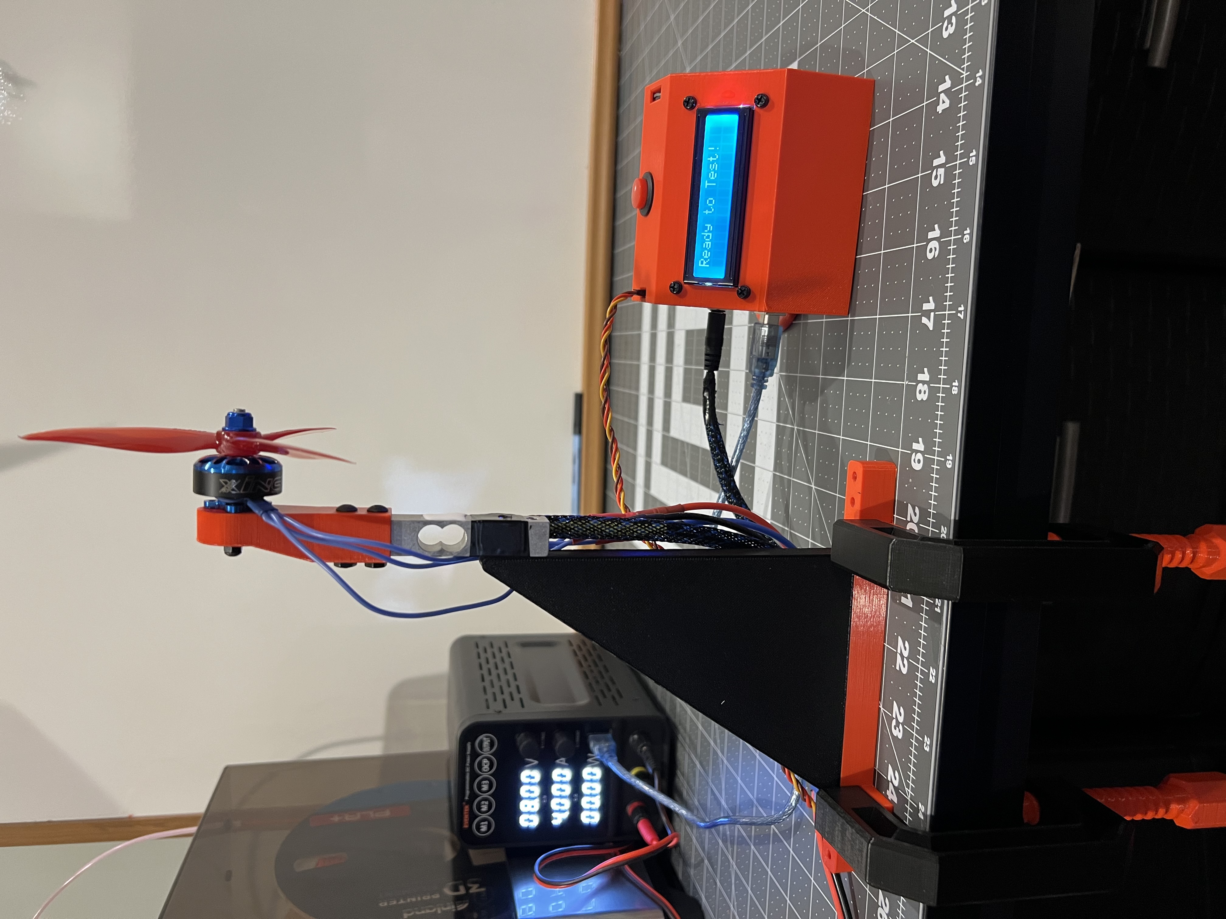 Automated Thrust Testing Stand Powered by Arduino