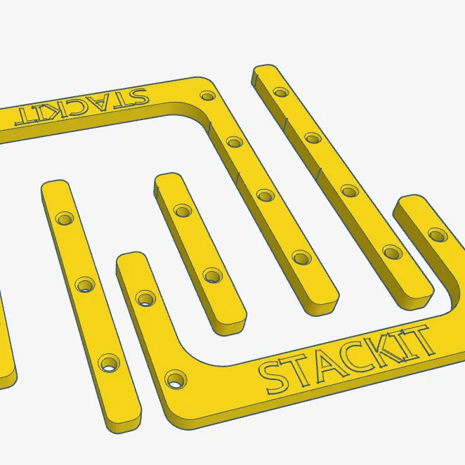 Rack mount for Omada router ER605 & TL-SG108PE by n3bulus, Download free  STL model