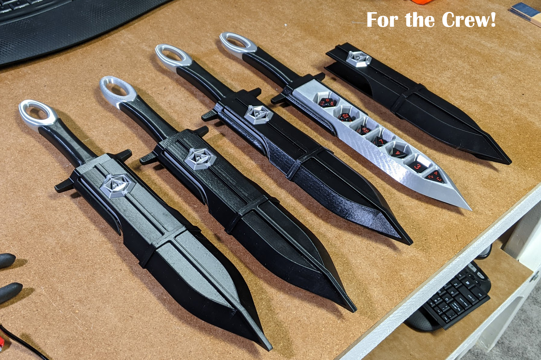 Miniatura 4 do modelo 3D Fred's Dice Dagger