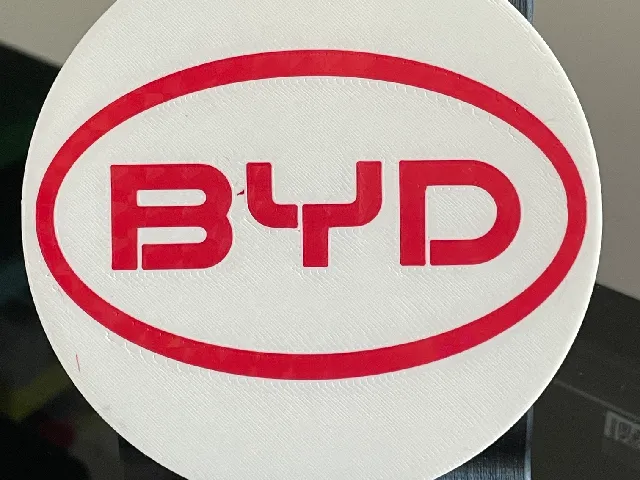 Coaster BYD car logo