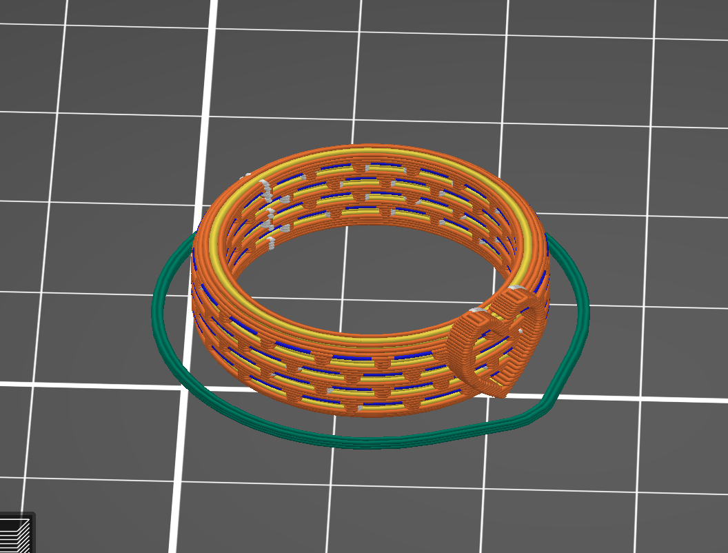 Miniatura 5 do modelo 3D Subtle heart ring