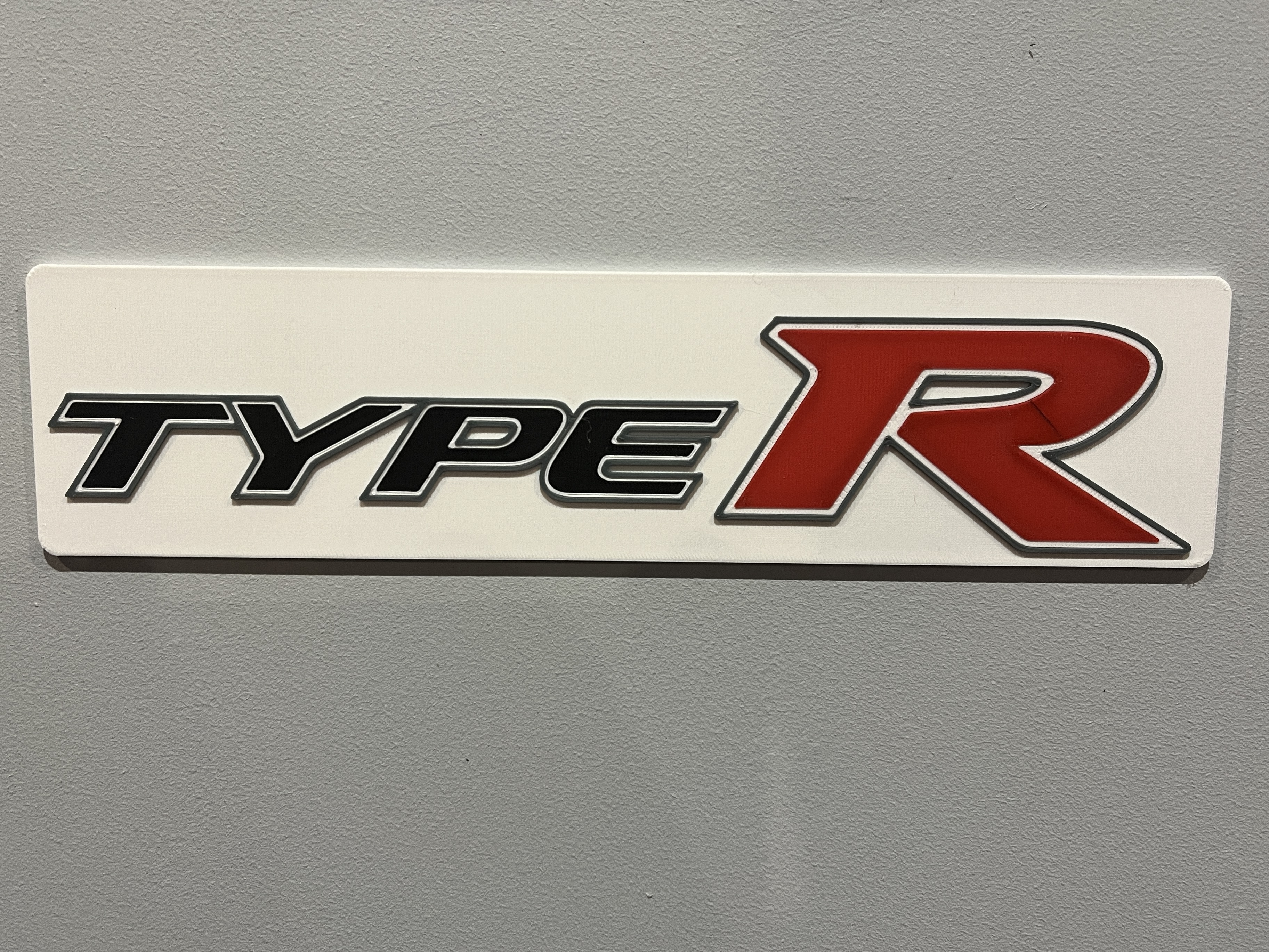 Honda Type R Logo wall art