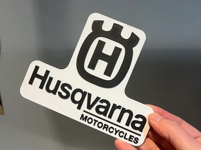 Husqvarna Logo wall art