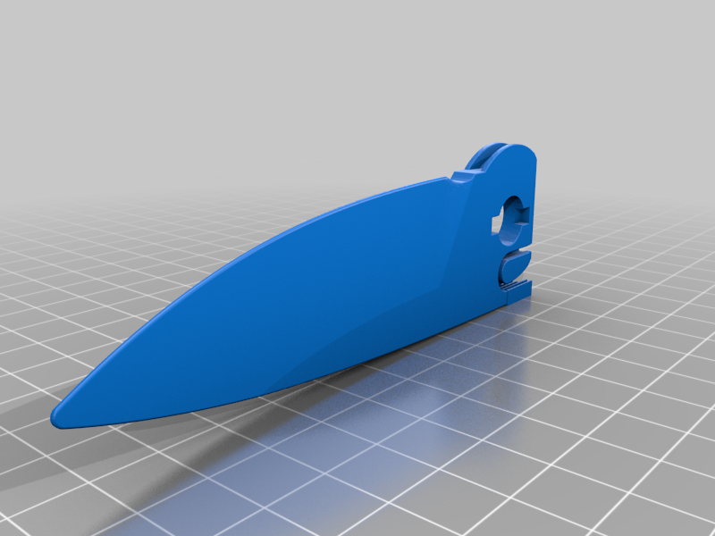 Miniatura 7 do modelo 3D Toy Folding Switchblade