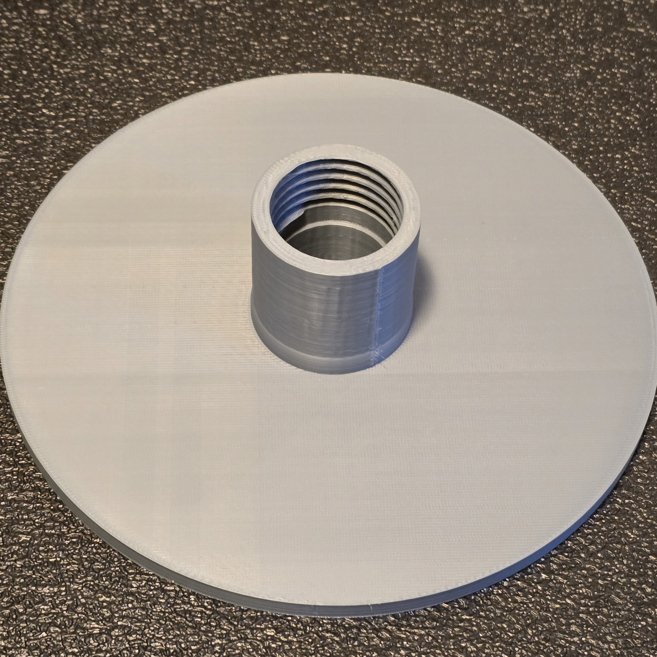 Miniatura 4 do modelo 3D Stackable Empty Filament Spool Storage Stand, Threaded Base + Modular Rods