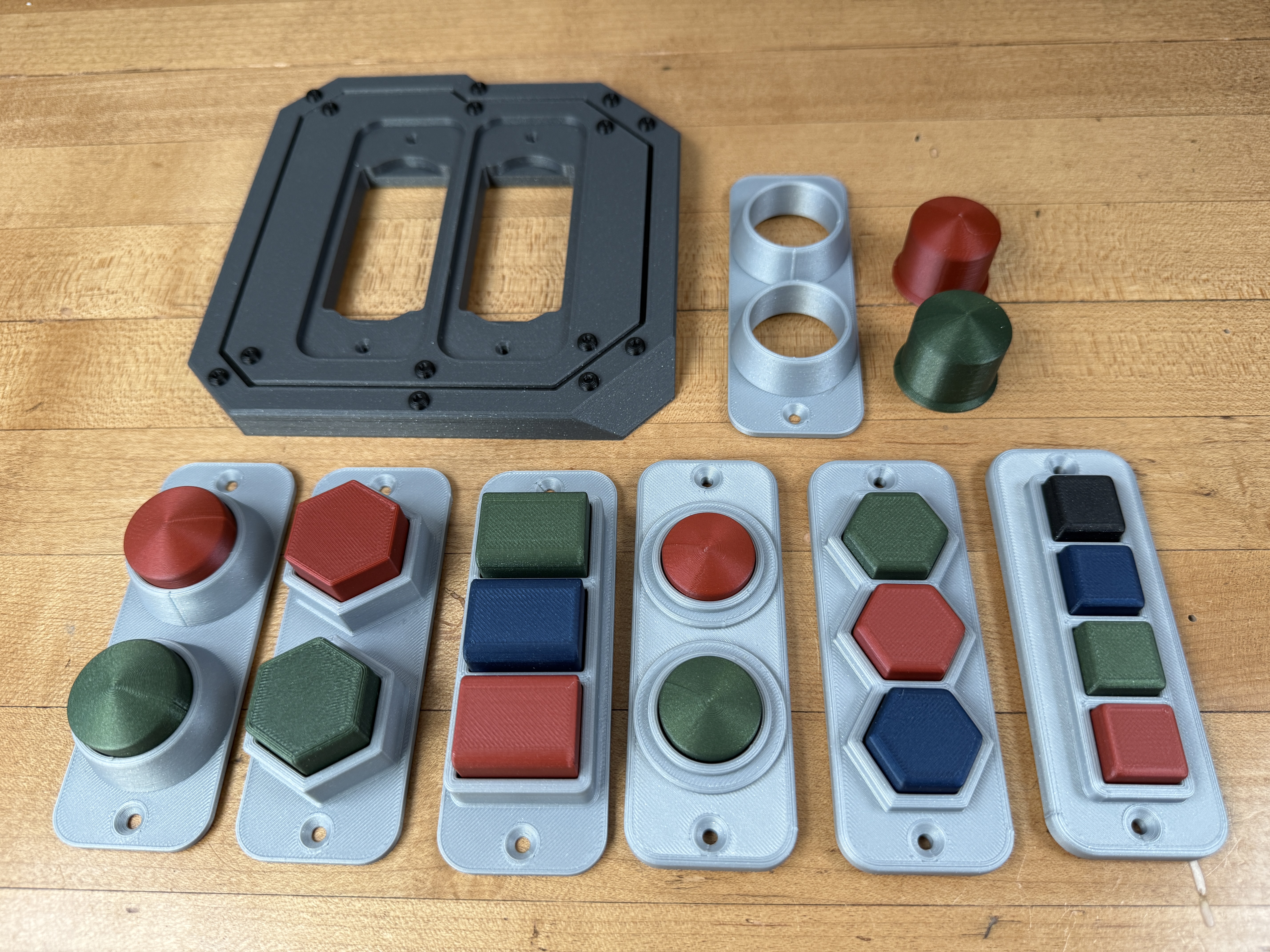 Push Button Switch Plate — thumbnail 3