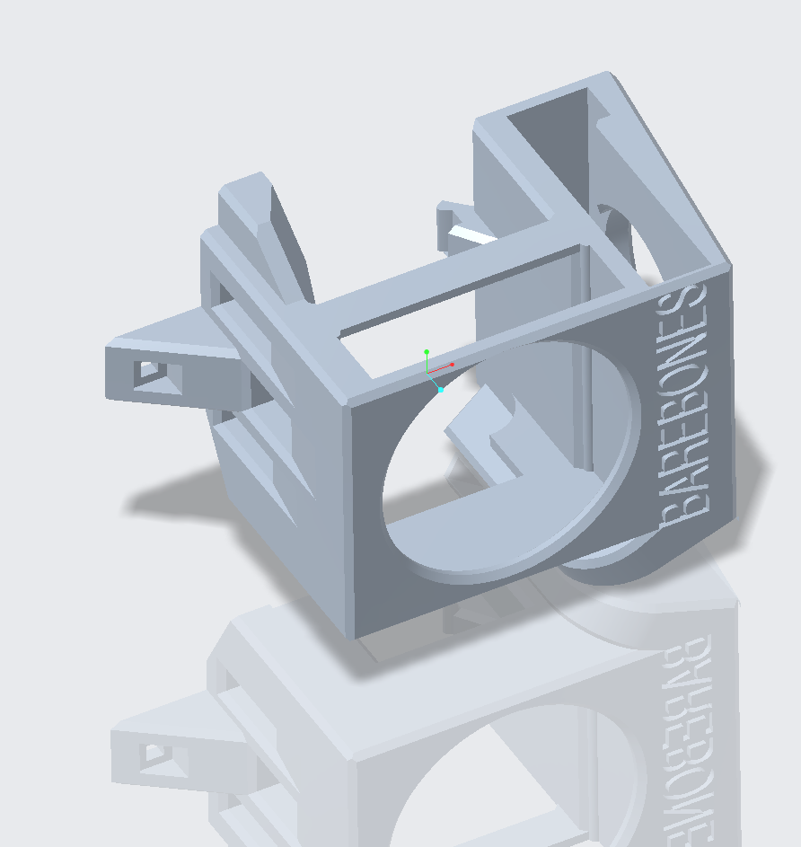 Barebones Fan Duct (Fits Ender3v2 and AquilaX2)
