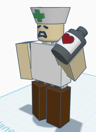 Die of Death Caretaker Civilian 3D model