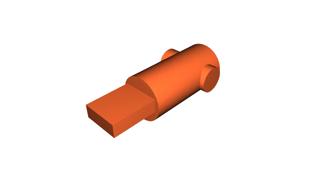Leg joint by Repair station Download free STL model