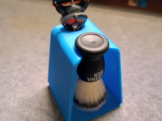 Shavin Stand for Gilette Razor and ISANA Men Brush