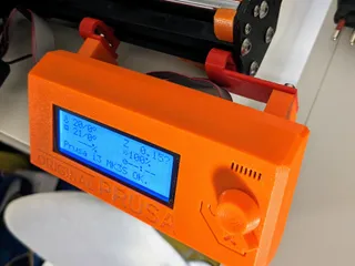Prusa i3 MK3 - LCD side mount kit by LWP | Download free STL model