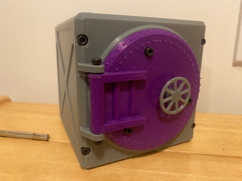 REMIX of safe wheel - Piggy bank safe