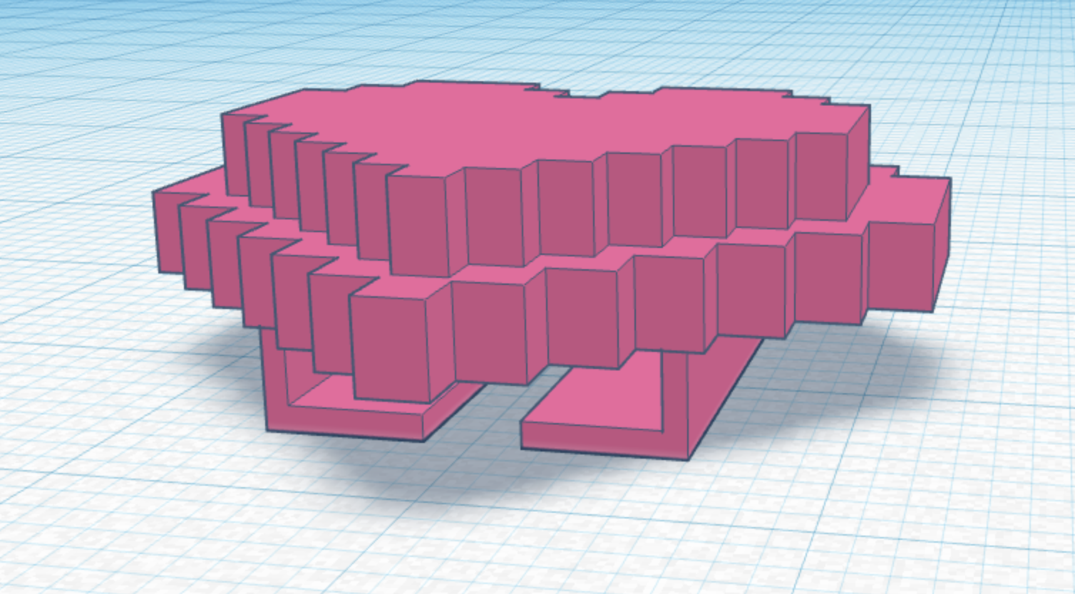 Miniatura 7 do modelo 3D 8 bit heart button cover