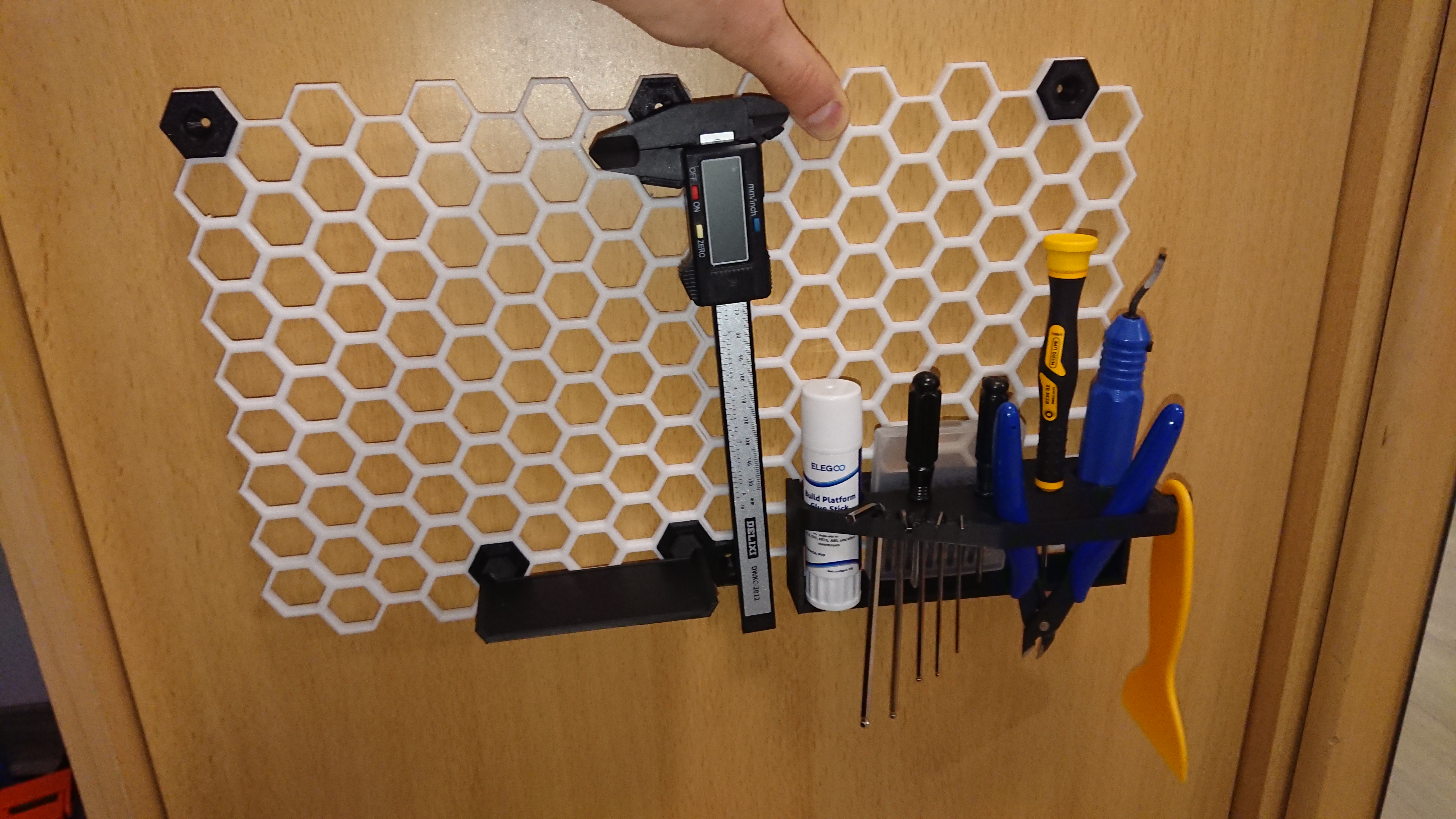 Miniatura 2 do modelo 3D 3D printer tools holder - honeywall