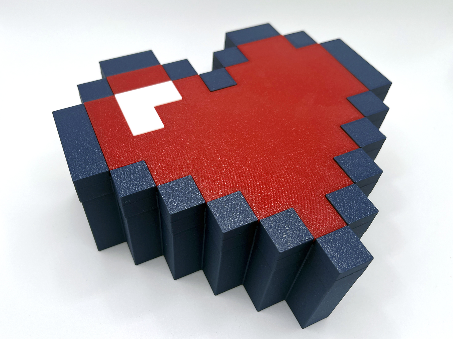 Miniatura 2 do modelo 3D 8-Bit Pixel Heart Box