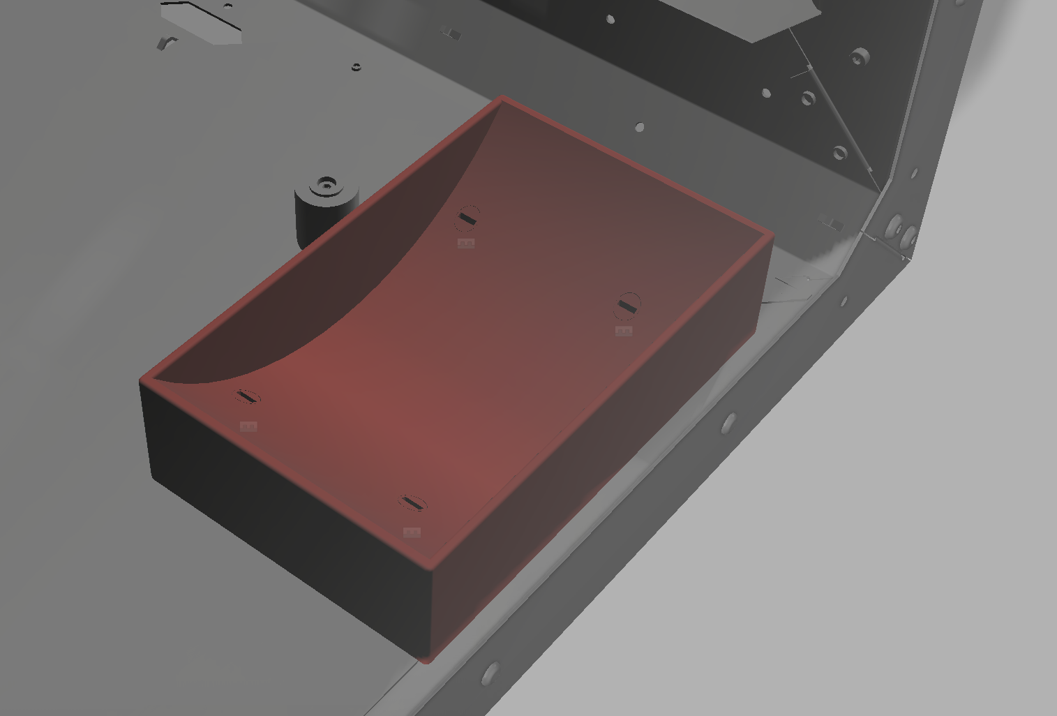 spool rest and tool bin for original prusa enclosure by Philcotigo ...