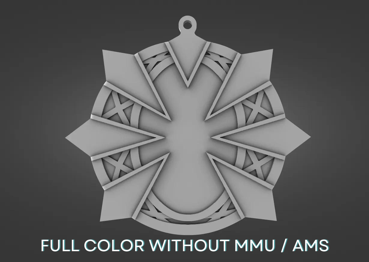 Fortnite Montague's Medallion keychain / Pendant - small
