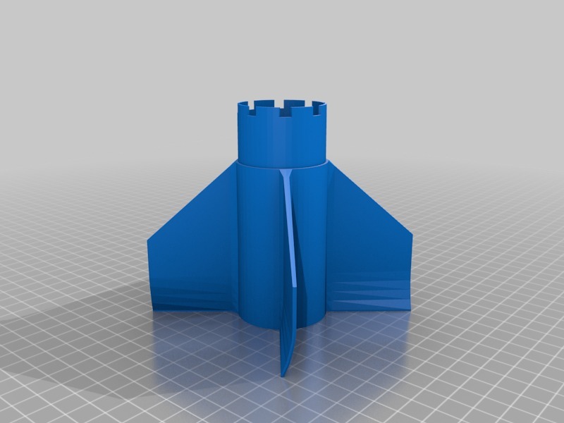 Miniatura 3 do modelo 3D Boosters for Estes Modular Rocket
