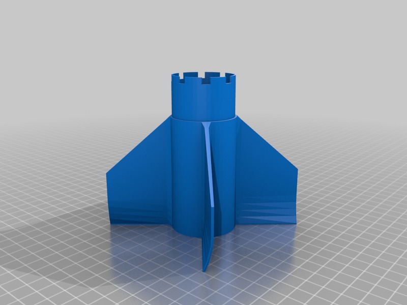 Boosters for Estes Modular Rocket by Les Kaye Download free STL model