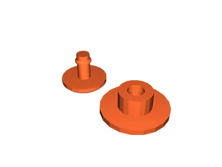 Crocs Button v. 0.2 by TMP NFT | Download free STL model | Printables.com