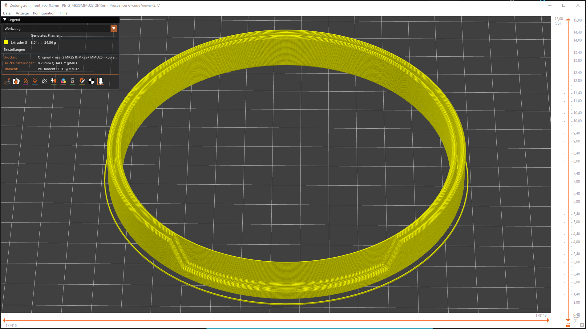 Newspaper tube end pieces by oba download free stl model