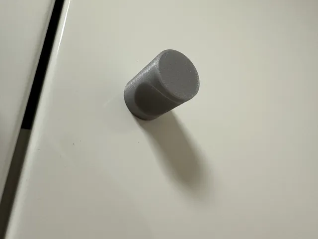 Modern minimalistic Doorknob for IKEA PAX Wardrobe, Kabinet, Drawer 21 x 26 mm / IKEA Pax Knopf