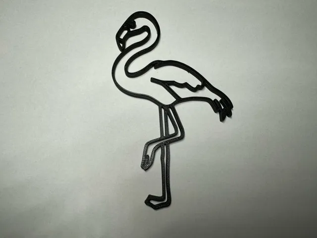Flamingo wall art