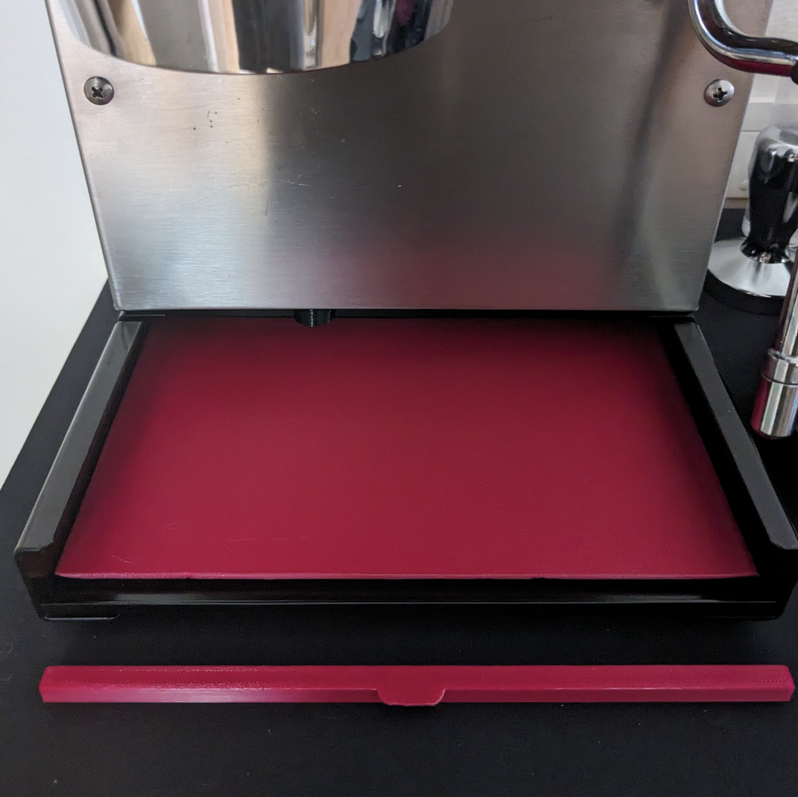 Rancilio Silvia drip tray enhancements by rolmos Download free STL