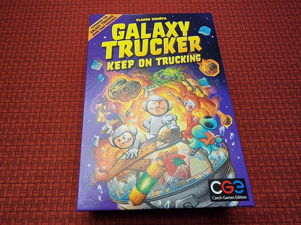 Galaxy Trucker 2021 Insert - Base Game + Keep On Trucking Expansion