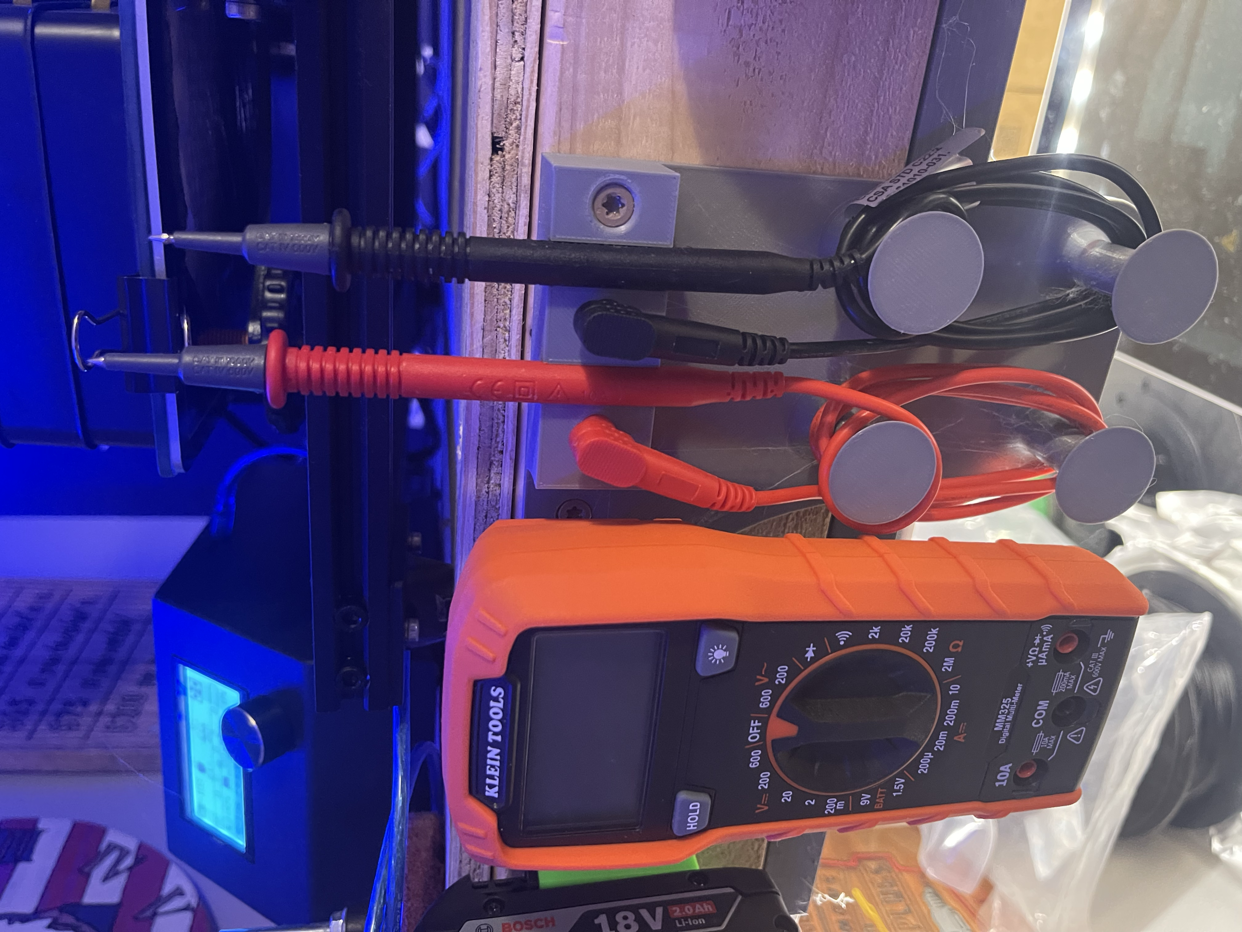 Klein Multimeter/Voltmeter Holder