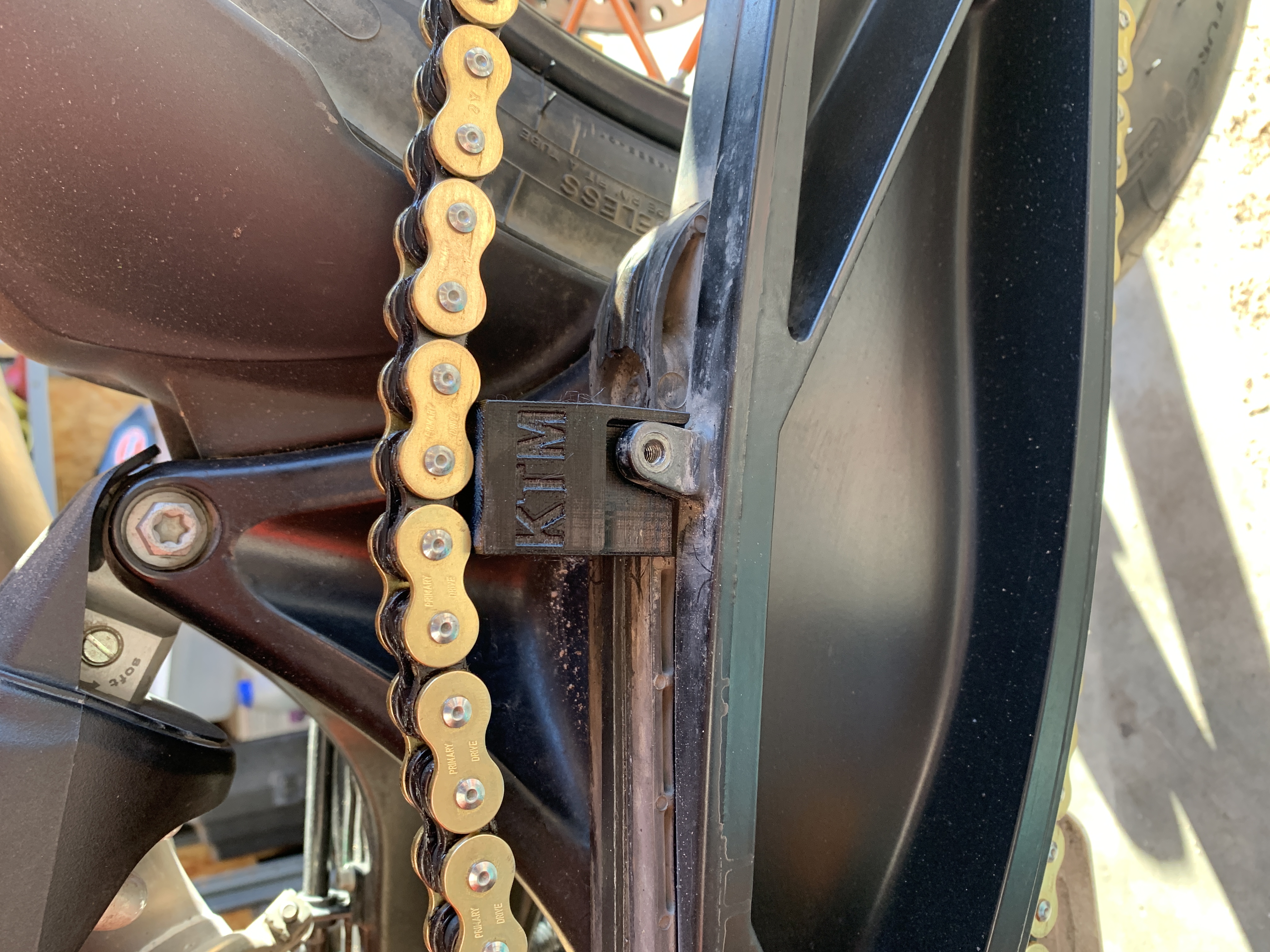 KTM 790/890 Adventure chain slack tool!
