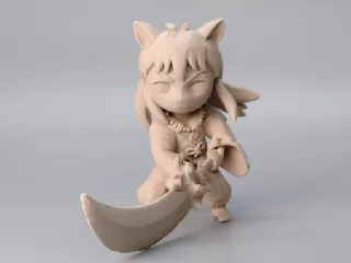 Inuyasha Slashing Sword