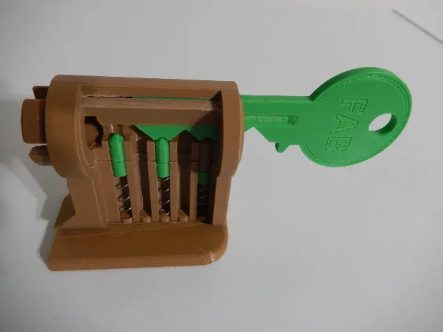 Cylinder lock half (remix)