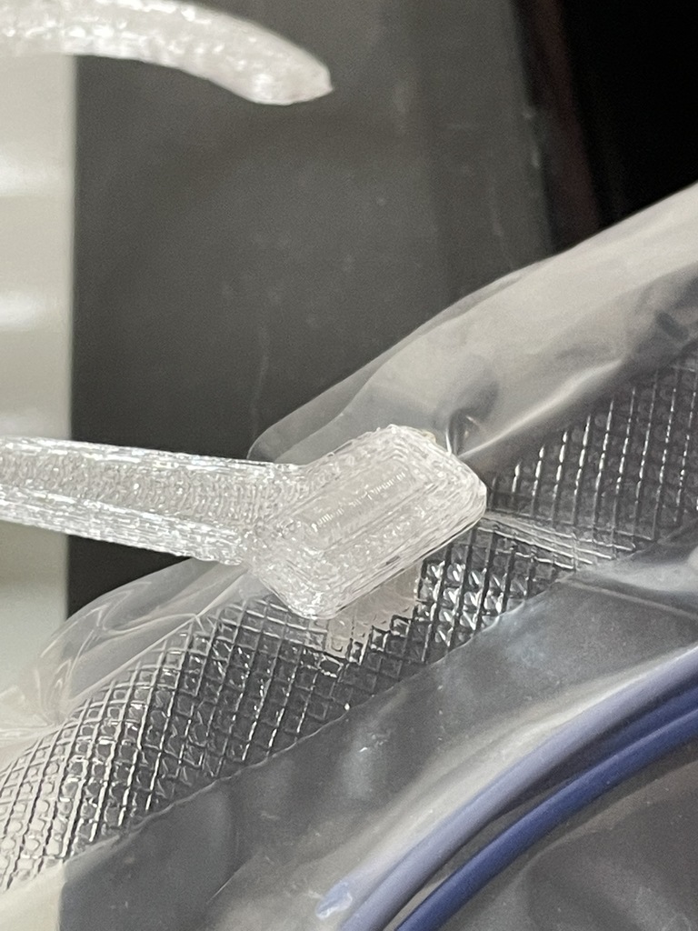 Zip lock bag hangers, great for filament samples. by Thomas White ...