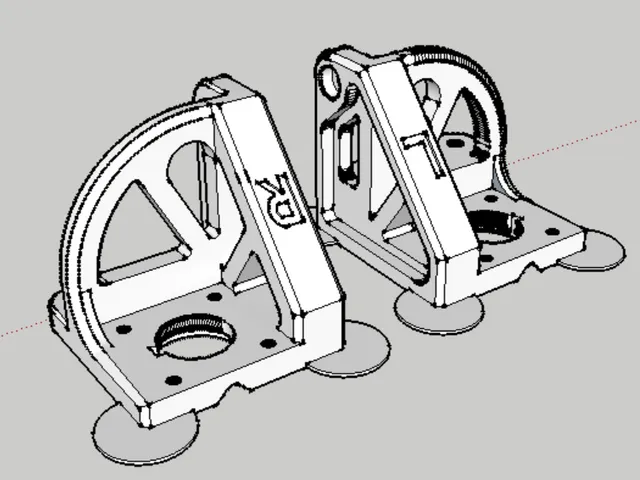 SV05/Ender 5 Core XY Motor Brackets (use with Ender 5 Core XY parts)
