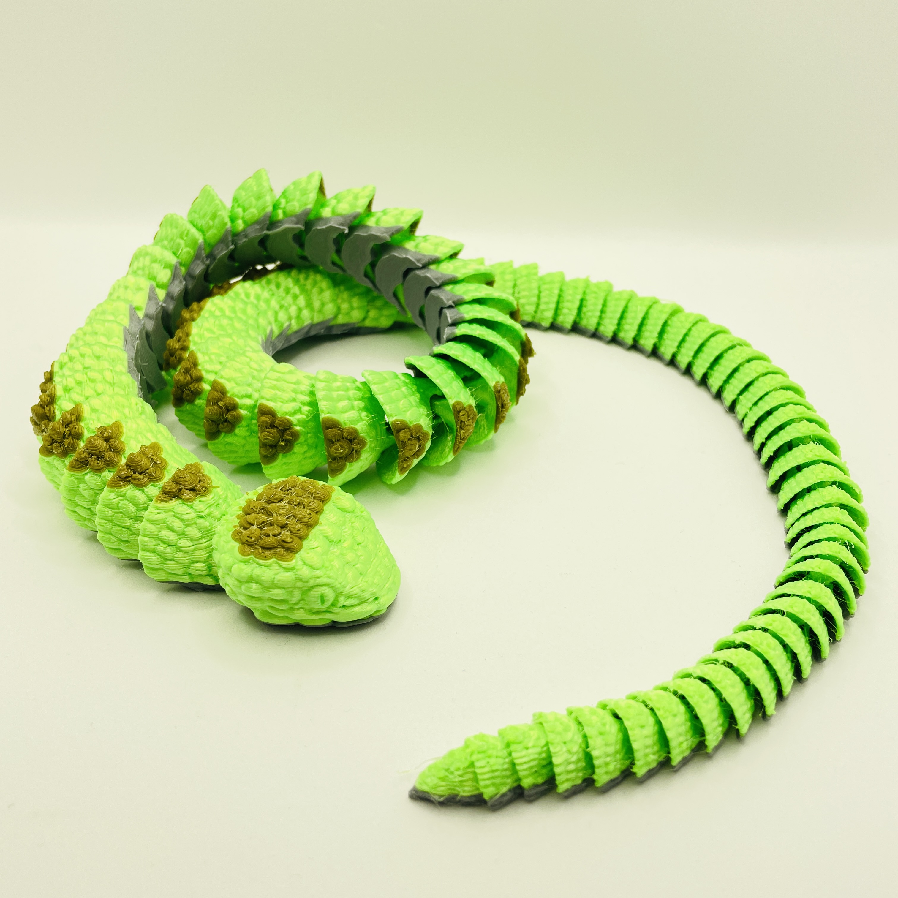 Giant Articulated Viper Snake 95cm / 37,4Inch - Flexi - Print in Place ...