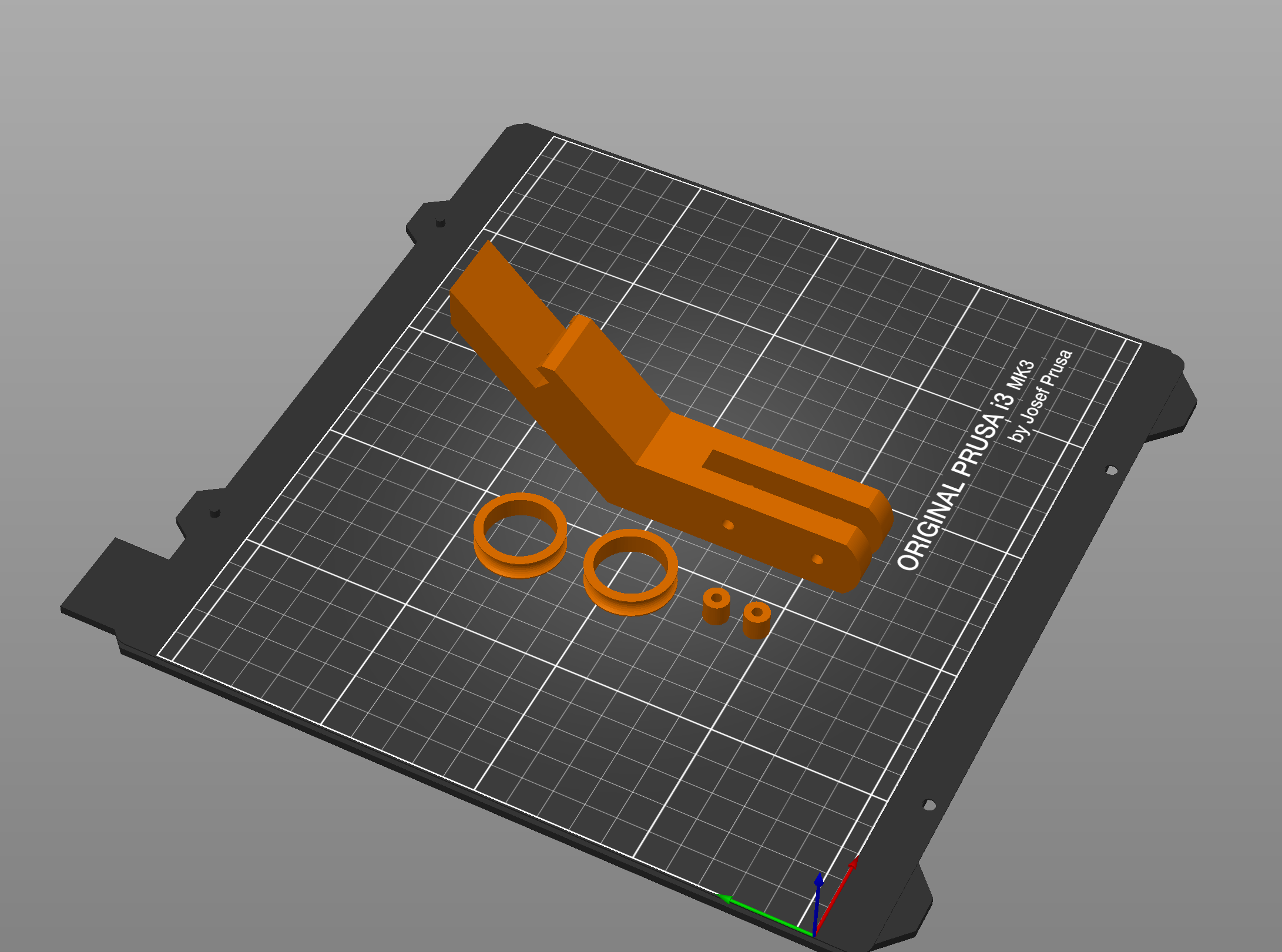 Prusa Bearing Filament Guide by rhinoceraptor Download free STL model