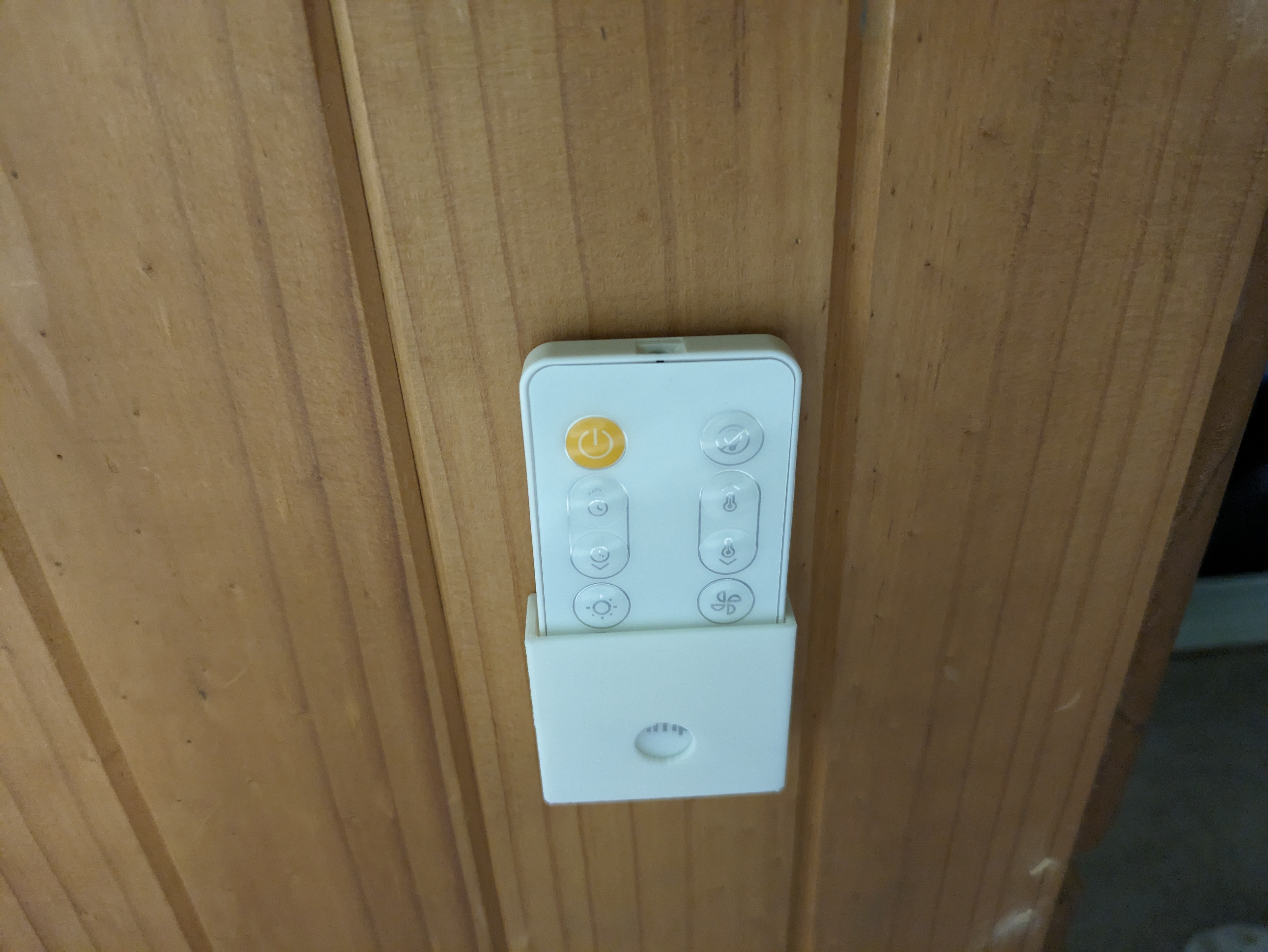Remote Holder for Dimplex Fan