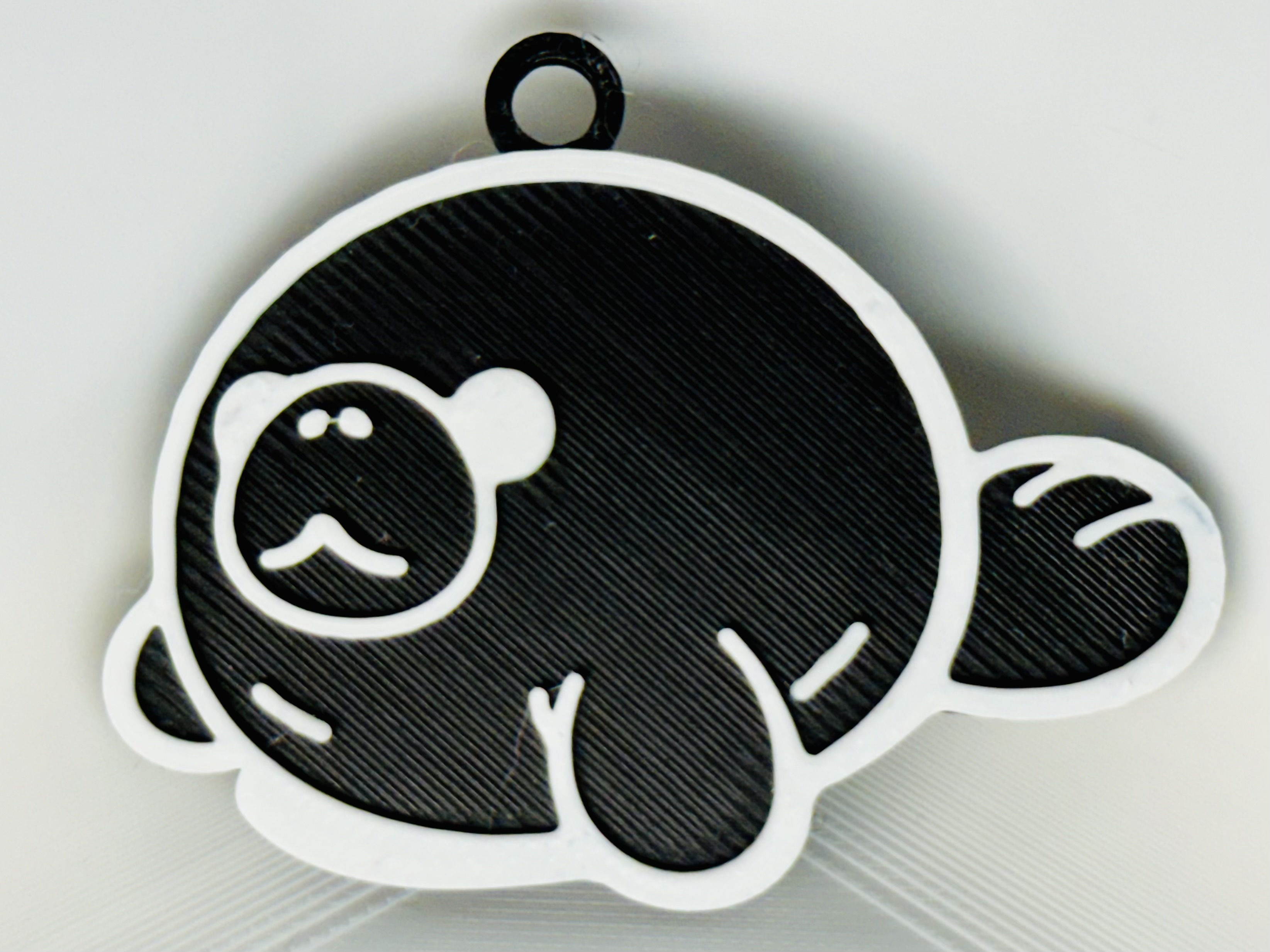 Squishy Manatee Keychain