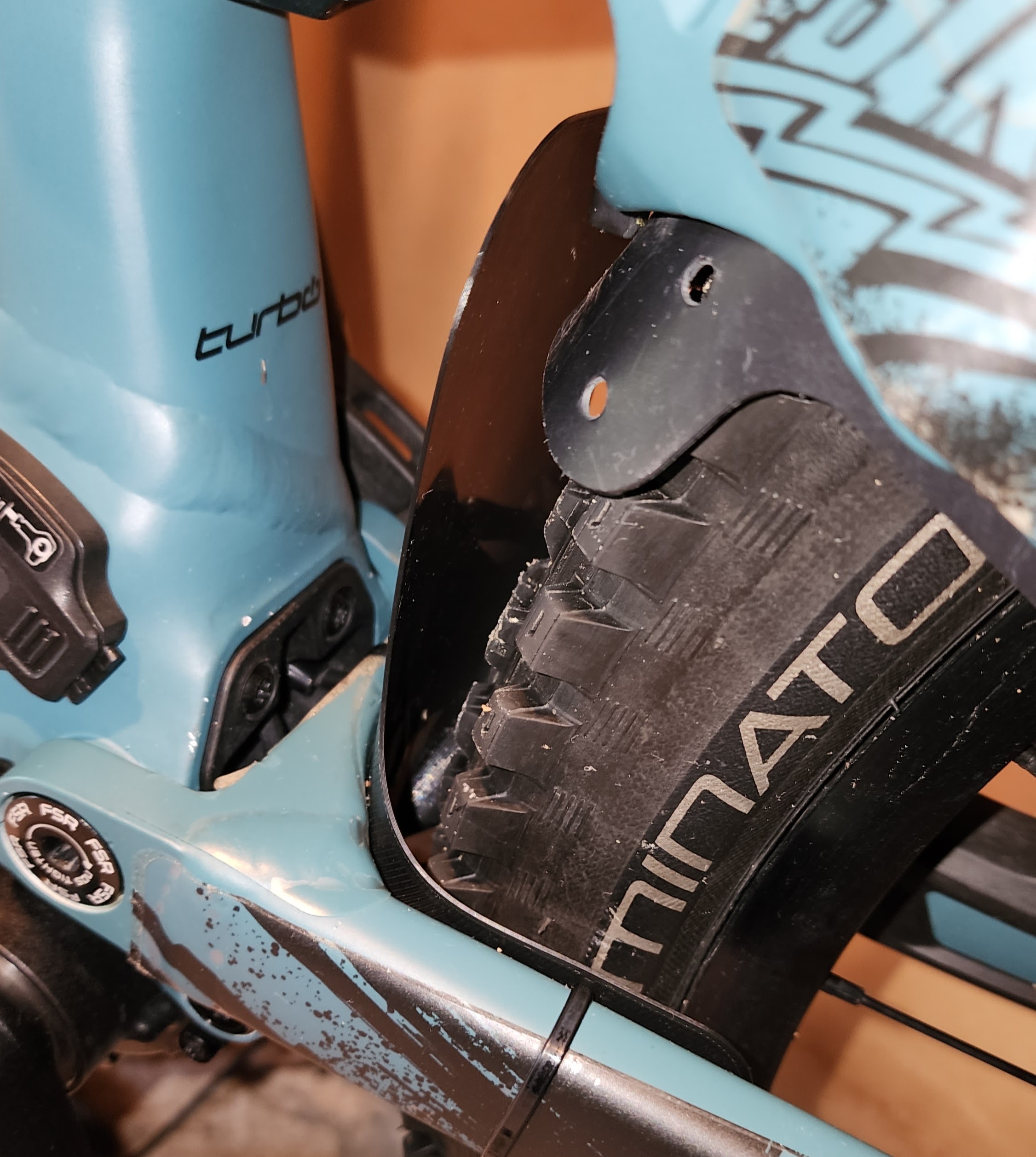 Specialized Turbo Levo Sl Comp Gen Rear Lower Mud Guard By Cloudyeti Download Free Stl