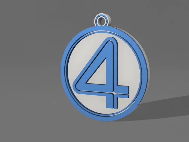 Fantastic 4 Keyring
