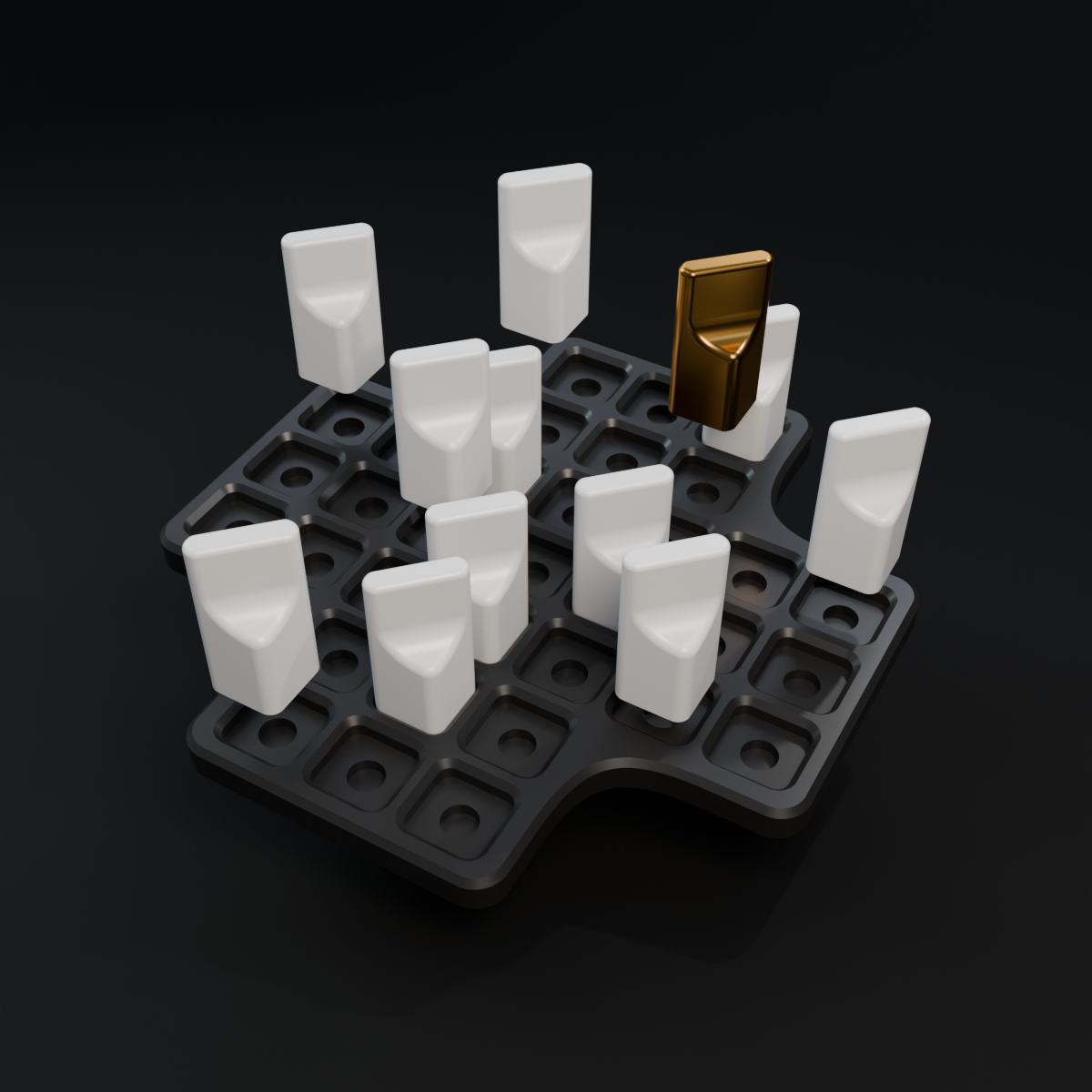 Chess for one puzzle